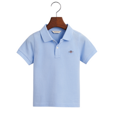 Load image into Gallery viewer, Blue Baby Polo Top