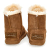 Suede Fur Lined Bear Boots