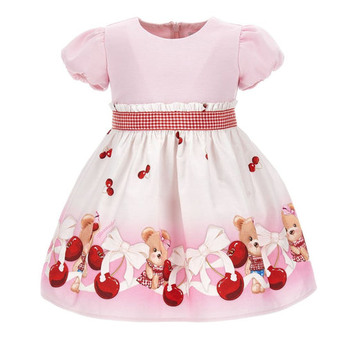 Pink Cherry Bear Dress
