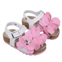 Load image into Gallery viewer, Pink Flower Sandals