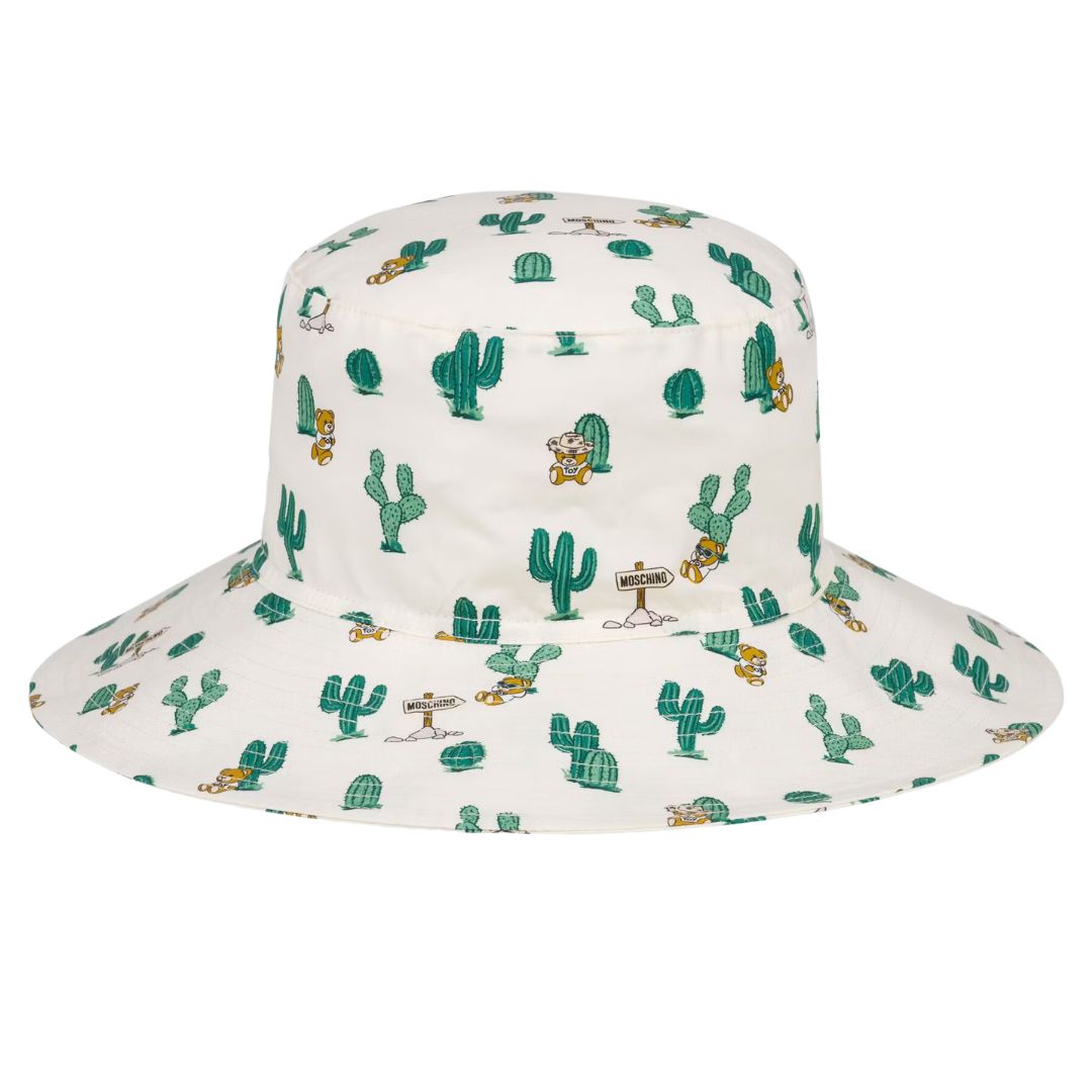 Moschino Ivory Cactus Bucket Hat Village Kids