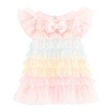 Load image into Gallery viewer, Pink Pastel &#39;Waterfall&#39; Baby Dress