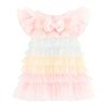 Pink Pastel 'Waterfall' Baby Dress