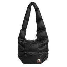 Load image into Gallery viewer, Black Padded Crossbody Bag