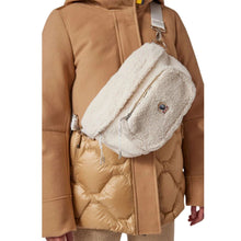 Load image into Gallery viewer, Cream Fleece Bum Bag