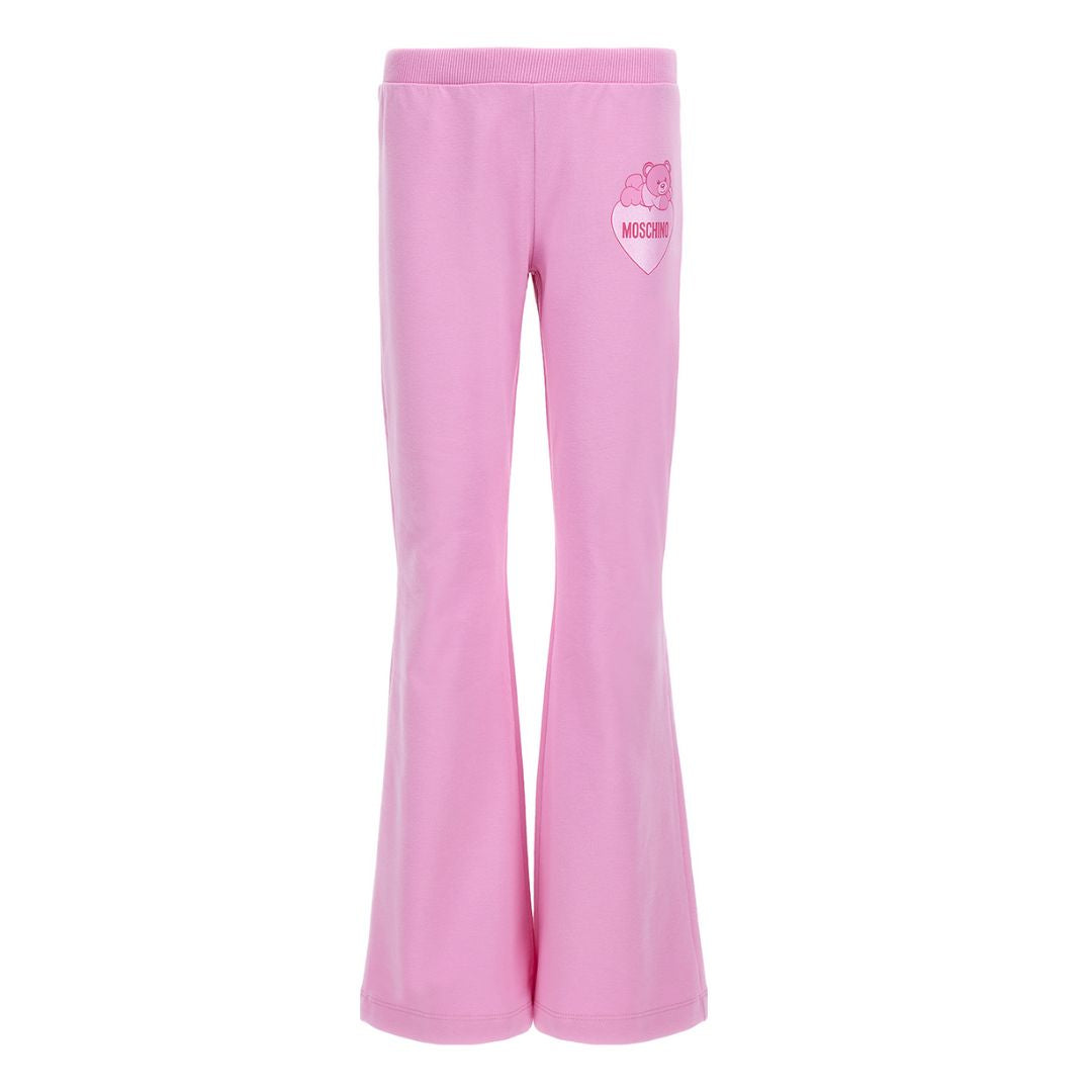 Pink flare sweatpants deals