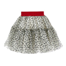 Load image into Gallery viewer, Leopard Print Tulle Skirt Set