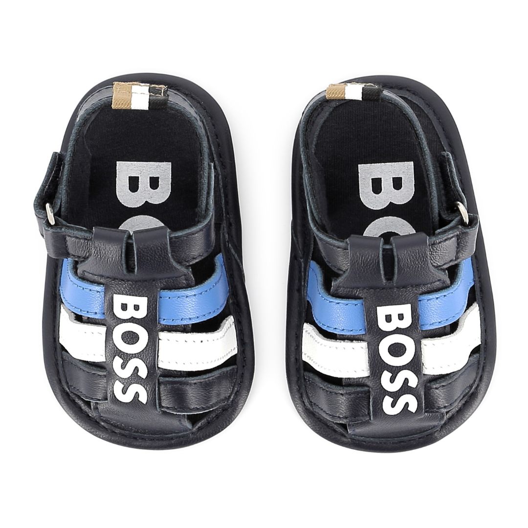Boss Kids Baby Boys Navy Sandals – Village Kids