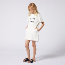 Load image into Gallery viewer, Ivory Hooded Sweat Dress