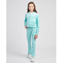 Load image into Gallery viewer, Pale Turquoise Fold Over Waist Tracksuit