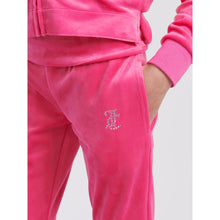 Load image into Gallery viewer, Fuchsia Pink Fold Over Waist Tracksuit