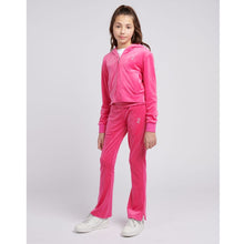 Load image into Gallery viewer, Fuchsia Pink Fold Over Waist Tracksuit