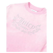 Load image into Gallery viewer, Pink Velour Sweat Top & Shorts Set