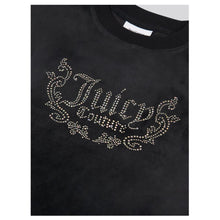 Load image into Gallery viewer, Black Velour Sweat Top & Shorts Set