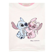 Load image into Gallery viewer, Pink "Stitch" 3 Piece Tulle Skirt Set