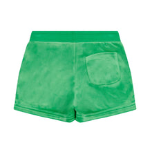 Load image into Gallery viewer, Green Velour Shorts