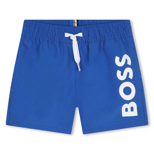 Blue Logo Swim Shorts