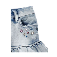 Load image into Gallery viewer, Denim "Stitch" Skirt & Pink Top Set