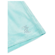 Load image into Gallery viewer, Pale Turquoise Fold Over Waist Shorts