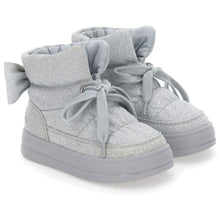 Load image into Gallery viewer, Silver Glitter Moonboot