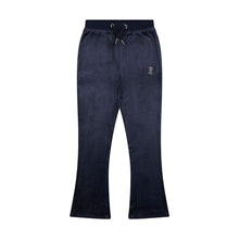 Load image into Gallery viewer, Navy Diamante Bootcut Tracksuit