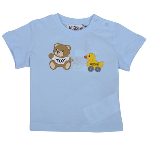 Blue Bear With Toy T-Shirt
