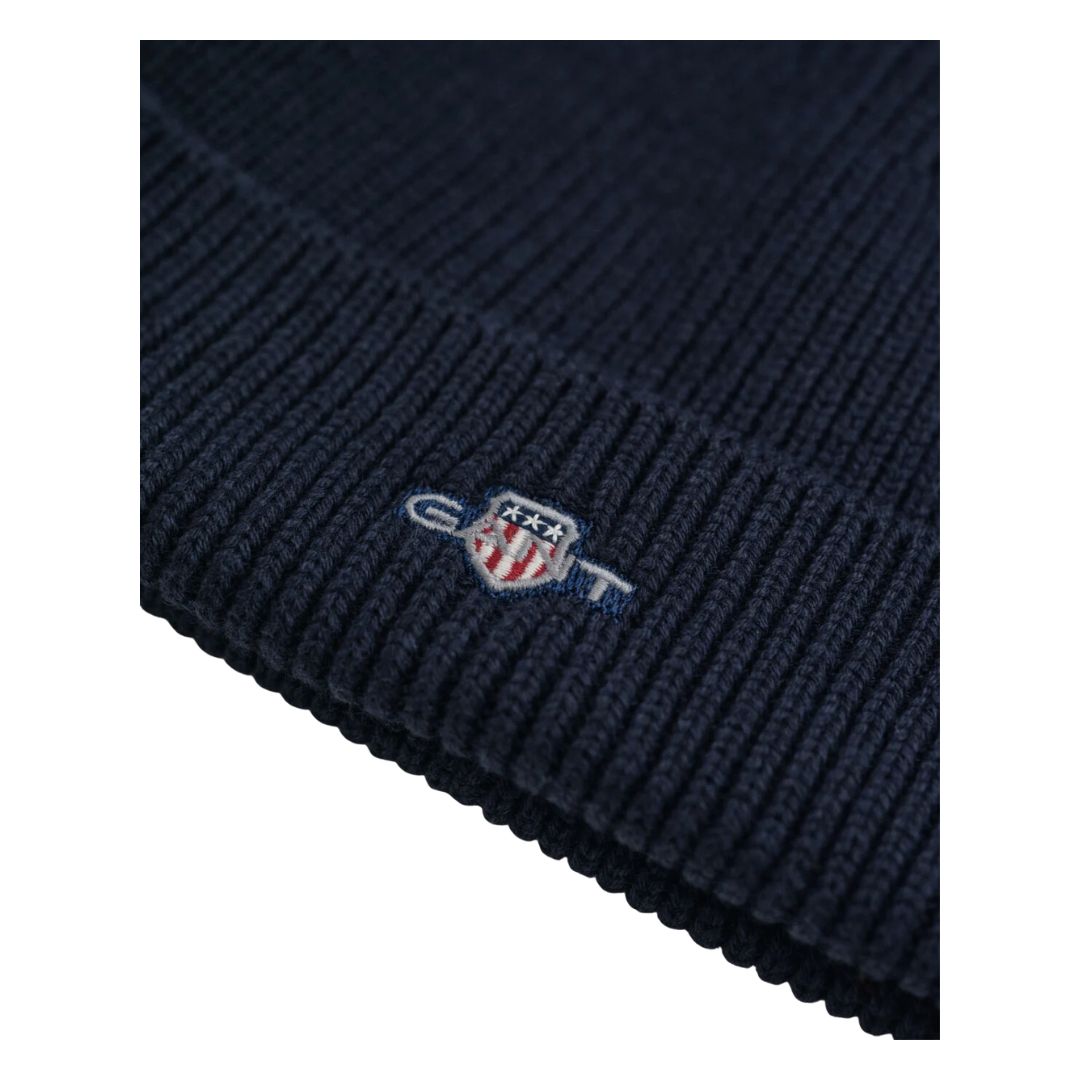 SAPKA 7-16 ÉVES GANT SHIELD COTTON BEANIE PANSY PURPLE | GANT HU - View #7