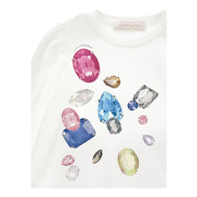 Load image into Gallery viewer, Pink Tulle "Stitch" Jewel Legging Set