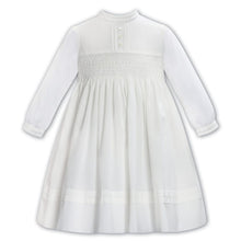 Load image into Gallery viewer, Ivory Smock & Lace Dress