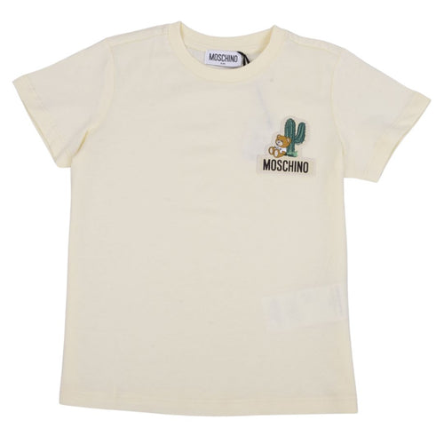 Cream Cactus Patch Logo T-Shirt