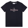 Black Rhinestone Logo T-Shirt