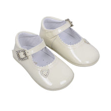 Load image into Gallery viewer, Baby Girl's Patent Cream Shoes