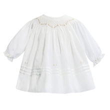 Load image into Gallery viewer, Ivory & Beige Smocked Dress