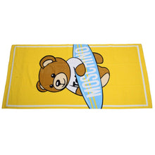 Load image into Gallery viewer, Yellow Surfer Bear Towel