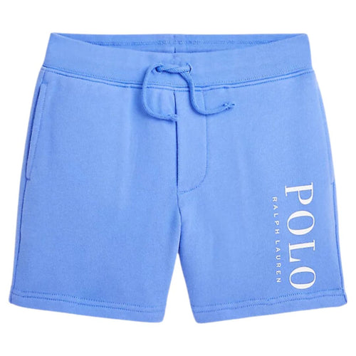 Blue Logo Sweat Shorts