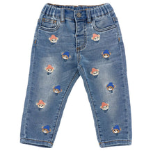Load image into Gallery viewer, Denim Blue Bear Jeans