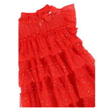 Load image into Gallery viewer, Red Sparkle Tulle "Mitzi" Dress