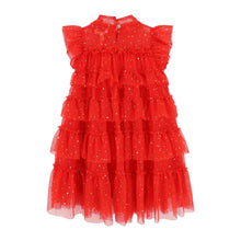 Load image into Gallery viewer, Red Sparkle Tulle "Mitzi" Dress