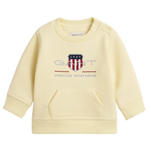 Load image into Gallery viewer, Yellow Baby Shield Logo Sweatshirt
