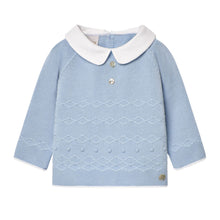 Load image into Gallery viewer, Blue knitted Set