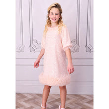 Load image into Gallery viewer, Blush Pink Sequin "Sasha" Dress