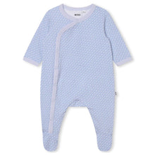 Load image into Gallery viewer, Blue Monogram Babygrow