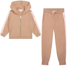 Load image into Gallery viewer, Beige Knitted Tracksuit