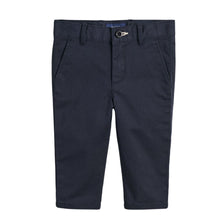 Load image into Gallery viewer, Navy Baby Chinos