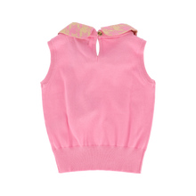 Load image into Gallery viewer, Pink &amp; Gold &#39;Cat&#39; Knit Top