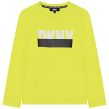 Load image into Gallery viewer, Boys Lime Logo Top