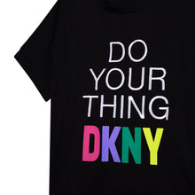 Load image into Gallery viewer, Girls Black &#39;Do Your Thing&#39; T-Shirt