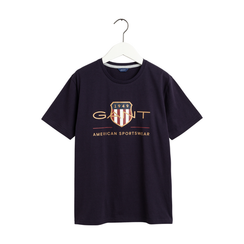 Navy Shield Logo T-Shirt