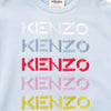 Pale Blue Kenzo Embroidered Sweat Top
