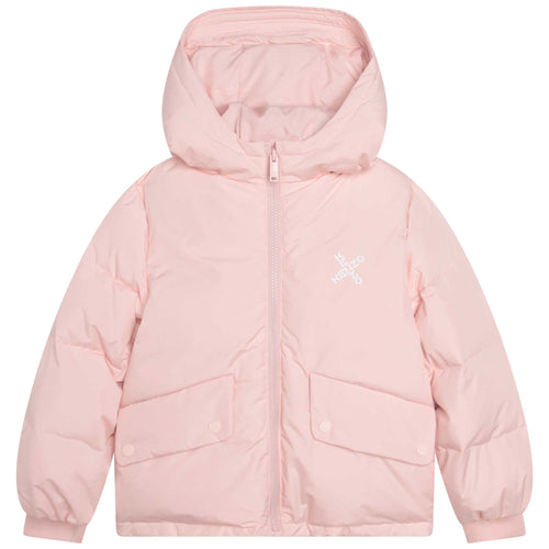 Pale Pink Down Puffer Jacket